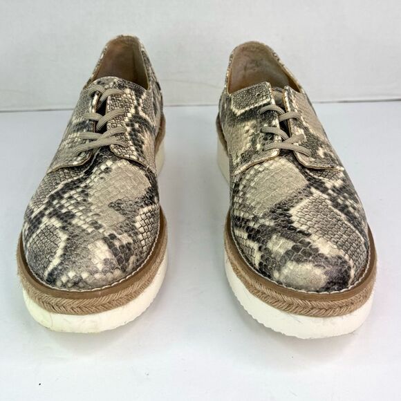 Steve Madden Monterey Oxford Snake Print Women's Sz 8M; fits like 7.5/8Narrow - Picture 5 of 9